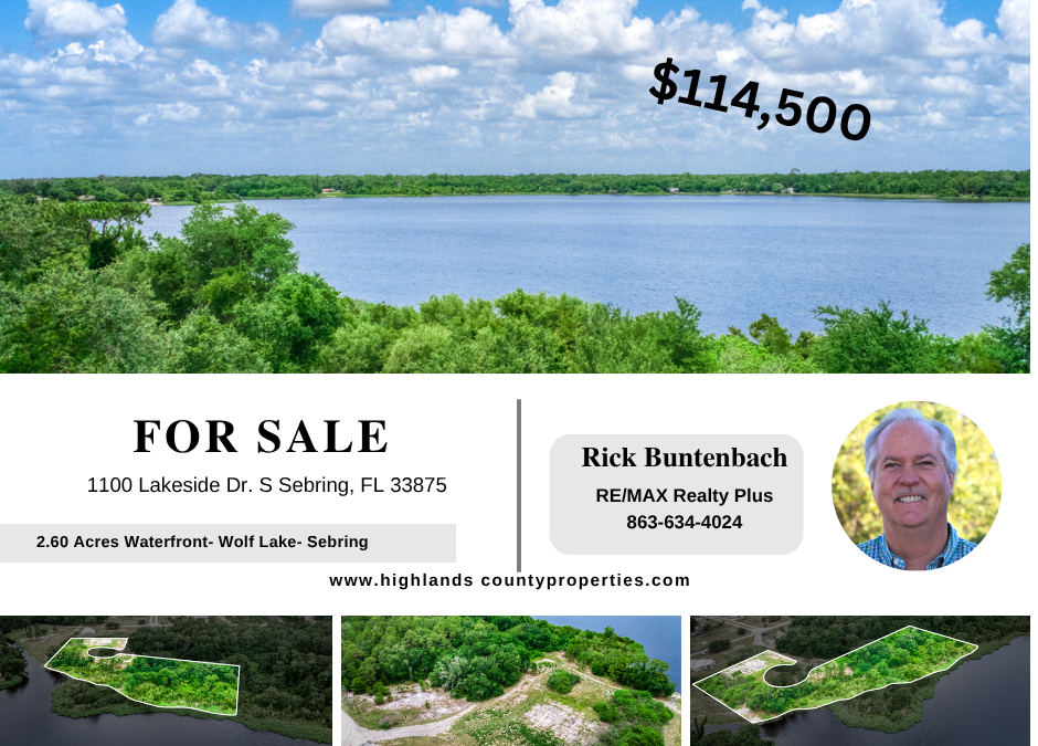 Lake Front Property For Sale